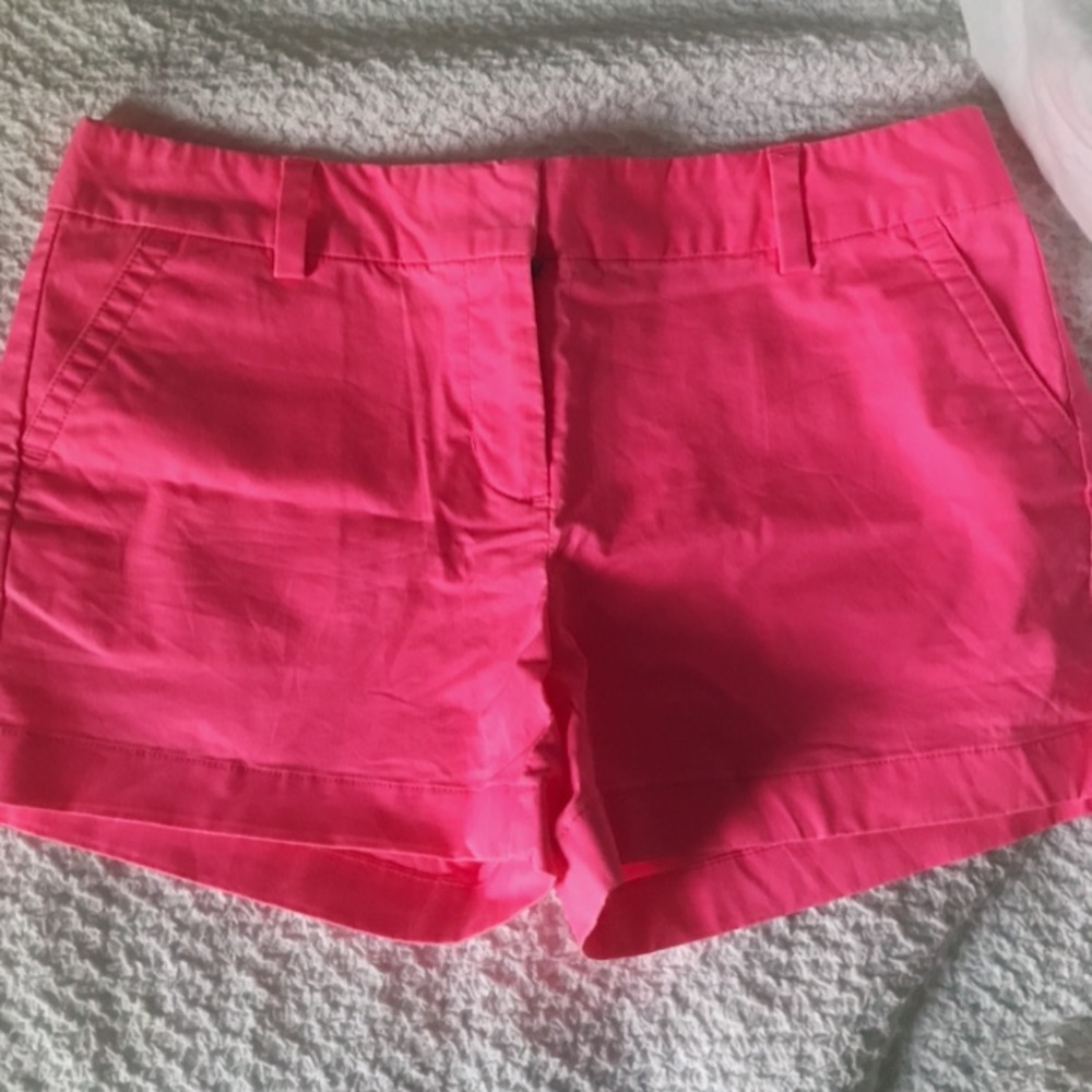 bright pink vv shorts!!